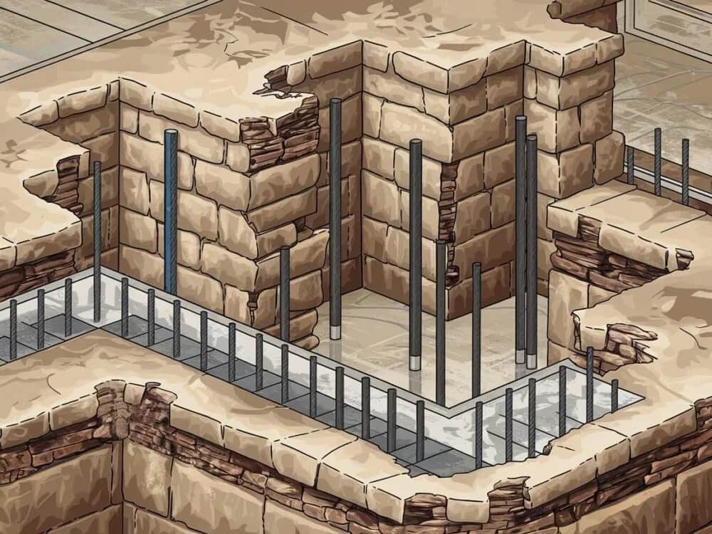 Jak wzmocnić fundamenty i uniknąć kosztownych napraw budowlanych