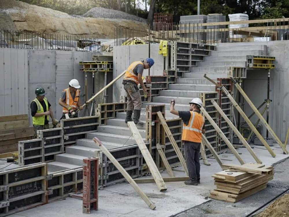 Jak zaszalować schody zewnętrzne półokrągłe, aby uniknąć błędów w budowie