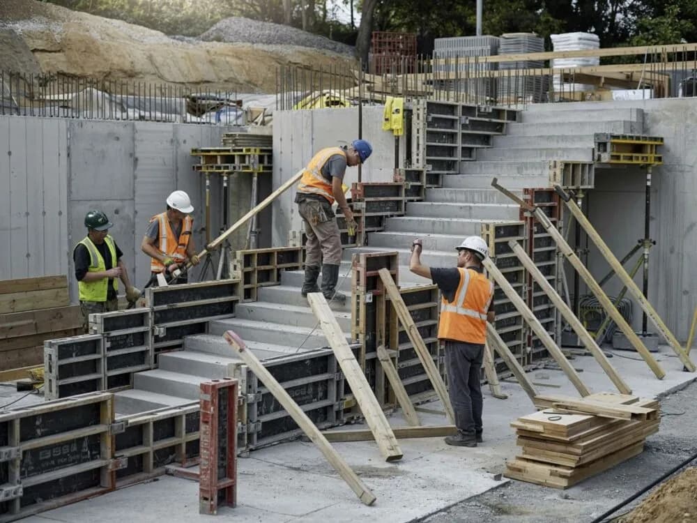 Jak zaszalować schody zewnętrzne półokrągłe, aby uniknąć błędów w budowie