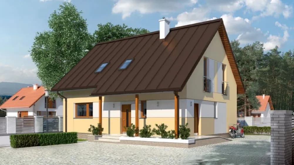 Jak wybrać elewację do brązowego dachu, aby uniknąć błędów?