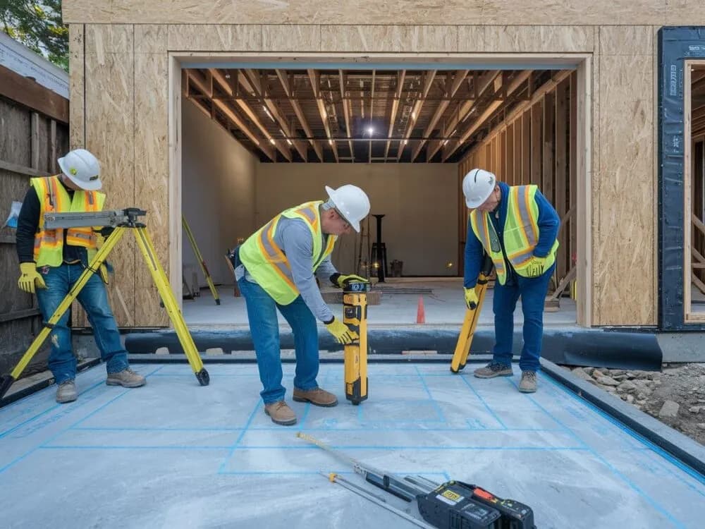 Jak wytyczyć fundament pod garaż, aby uniknąć błędów i osiadania
