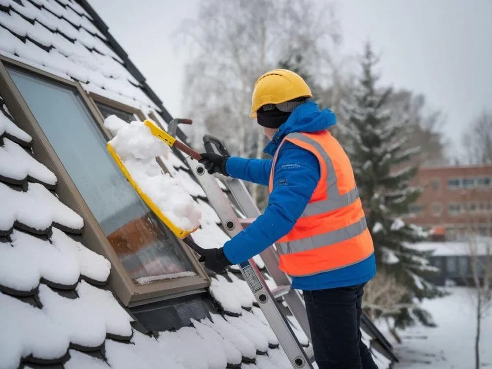 Jak odśnieżać dach bezpiecznie i skutecznie, unikając uszkodzeń